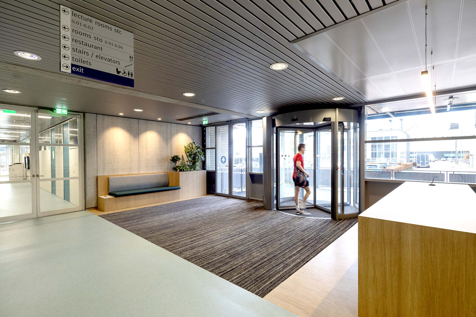 StM TU Eindhoven Helix entree StM-TU-Eindhoven-Helix-entree